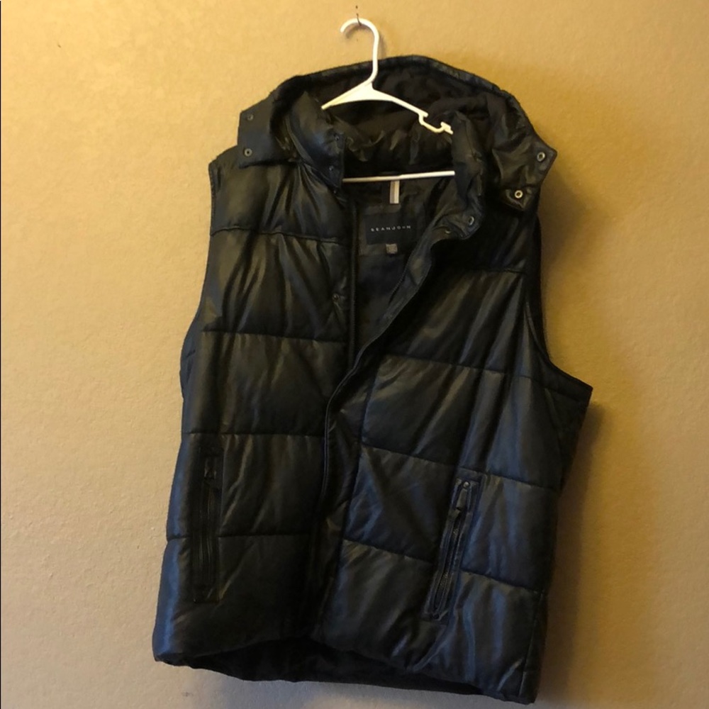 Sean John bubble jacket vest